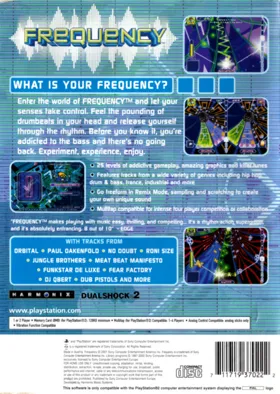 Frequency box cover back